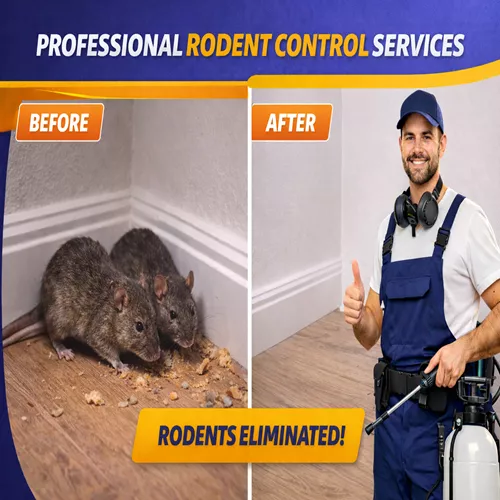 Rodent Control Services Before and After